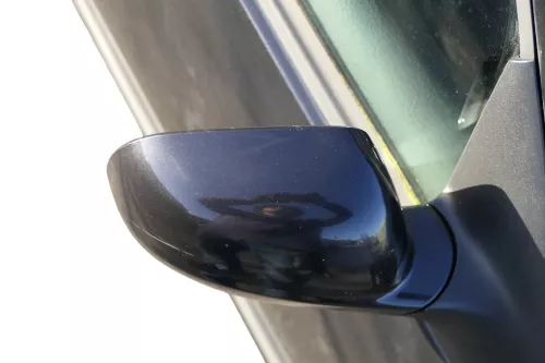 VW Golf 4 Bora manueller Spiegel vorne rechts Außenspiegel schwarz LC9Z (183335)