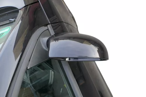 Passat 3C elektrischer Spiegel Außenspiegel rechts +Glas Blinker schwarz LC9X (183359)