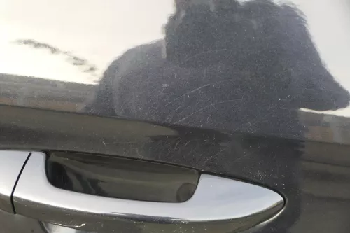 VW Passat 3C Kombi Variant Tür hinten rechts schwarz LC9X ohneAnbauteile (183362)