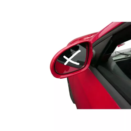 Passat 3C elektrischer Spiegel Außenspiegel links LY3D rot anklappbar Umfel (183379)