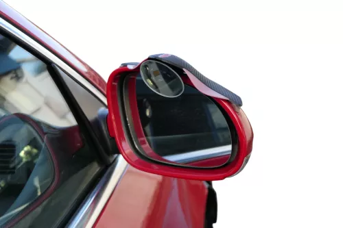 VW Passat 3C elektrischer Spiegel Außenspiegel rechts rot LY3D anklappbar Umfel (183380)