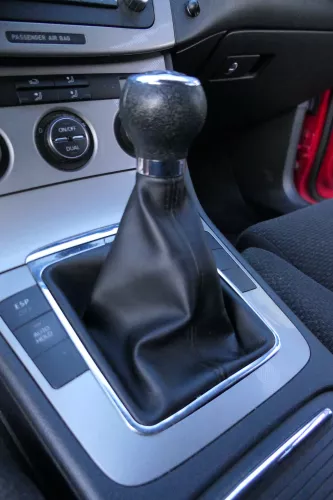 VW Passat 3C 6-Gang Schaltknauf Schaltsack Schaltung Schaltknüppel original 