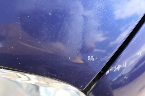 VW Golf 4 Motorhaube Haube Klappe vorne blau LB5N indigoblau (183472)