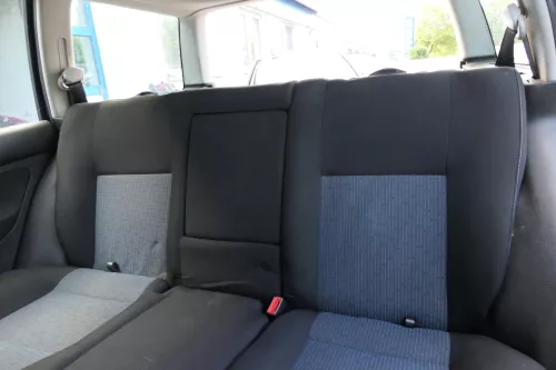Golf 4 Bora Variant Kombi Sitz Rückbank Rücksitzbank hinten Sitze blau schwarz (183488)