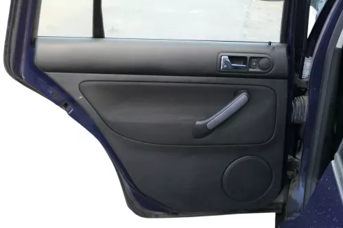 1x VW Golf 4 1J Kombi Türverkleidung Verkleidung Tür hinten links schwarz