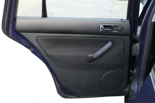 1x VW Golf 4 1J Kombi Türverkleidung Verkleidung Tür hinten links schwarz  (183491)
