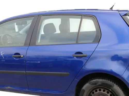 VW Golf 5 V 1K Tür Türrahmen hinten links 4/5-Türer LC5J blau grau -ohneAnbautei (183510)
