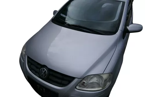 VW Fox 5Z Motorhaube Klappe vorn vorne silber LA7W Haube (183539)