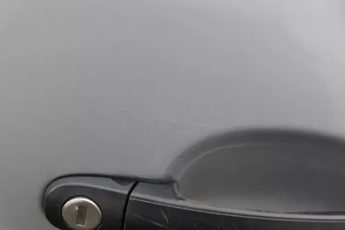 VW Fox 5Z Tür vorne rechts Beifahrertür rechts silber LA7W - ohne Anbauteile (183542)