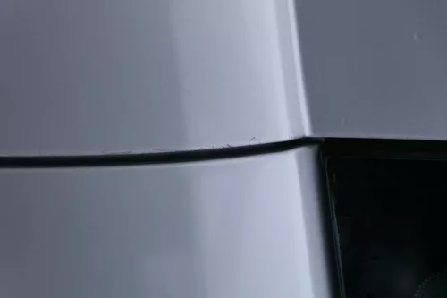 VW Fox 5Z Tür vorne links Fahrertür silber LA7W - ohne Anbauteile (183543)