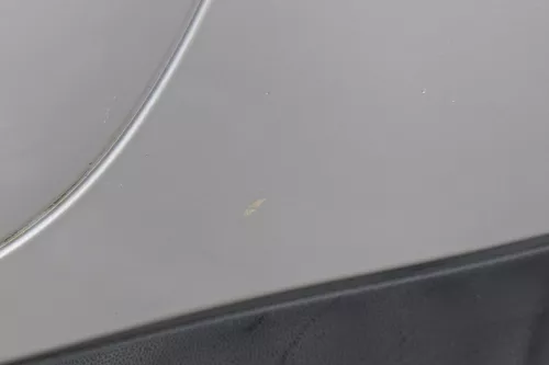 VW Fox 5Z Stoßstange vorne Stoßfänger silber LA7W mit Grill  (183548)