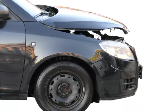 Skoda Fabia 5J Kotflügel vorne rechts schwarz LF9R auch Kombi (183587)