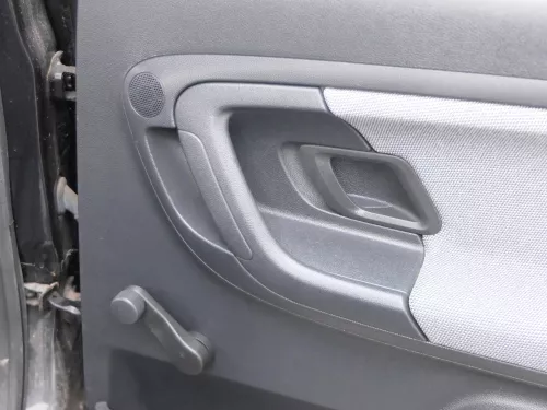 1x Skoda Fabia 5J Stufenheck Türverkleidung Verkleidung Tür hinten rechts Griff (183596)