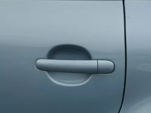 Passat 3B 3BG Limousine Tür hinten links blau türkis grün LB6N - ohne Anbauteile (183619)