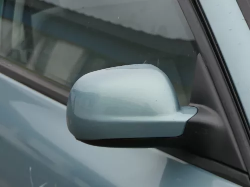 VW Passat 3B 3BG elektrischer Spiegel Außenspiegel rechts Glas blau türkis LB6N