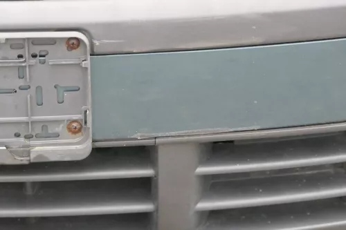 VW Polo 9N Stoßstange Frontstoßstange vorne grün LC6X (183640)