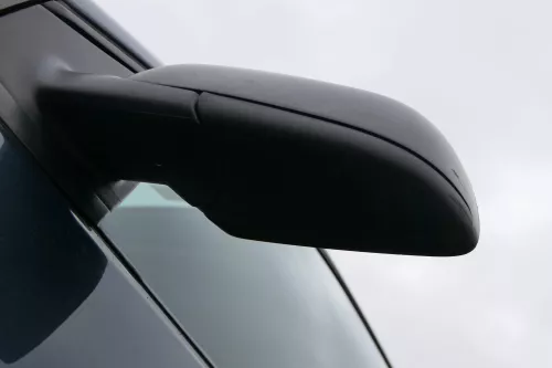 VW Polo 9N 9N3 manueller Spiegel Außenspiegel links vorne schwarz (183643)