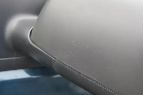 VW Polo 9N 9N3 manueller Spiegel Außenspiegel links vorne schwarz  (183643)