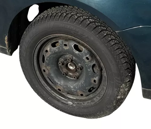 4x Polo 6R 9N Ibiza Felgen 185/60 R14 T Winterreifen M+S 6jx15 ET38 Reifen 6-8mm (183655)