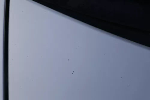 Skoda Fabia 6Y Motorhaube Klappe vorne silber LF7T vorn     (OHNEgrill!) (183657)