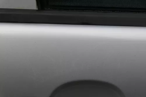 Skoda Fabia 6Y Kombi Limousine Tür vorne rechts Beifahrertür grau silber LF7T (183659)