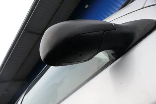 Skoda Fabia 6Y mechanischer Spiegel Außenspiegel rechts grau schwarz matt Glas (183661)