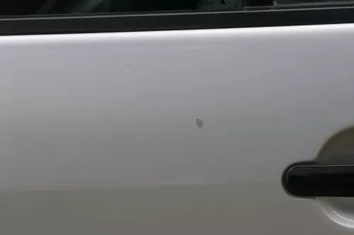 Skoda Fabia 6Y Limousine Schrägheck Tür hinten links grau silber LF7T (183677)