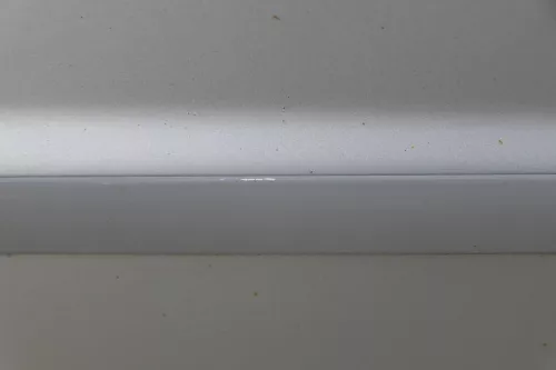 Skoda Fabia 6Y Limousine Schrägheck Tür hinten links grau silber LF7T (183677)