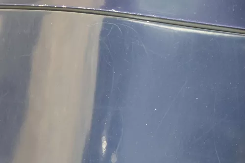 Sharan 7M Seat Alhambra Tür links hinten blau LA5G ab Bj.2000 Facelift ohne Anba (183720)