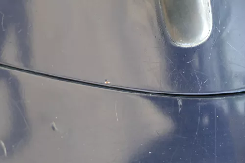 Sharan 7M Seat Alhambra Tür links hinten blau LA5G ab Bj.2000 Facelift ohne Anba (183720)