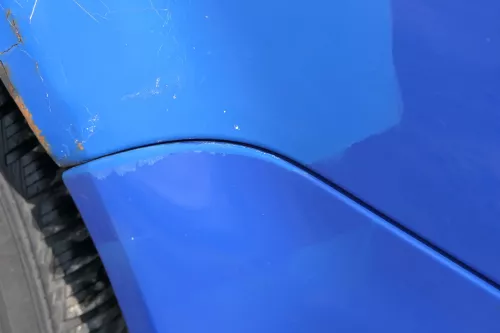 VW Golf 4 Bora Kombi Stoßstange hinten Heckstoßstange Stoßfänger blau LW5Z (183854)
