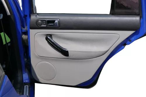 1x VW Golf 4 1J Kombi Türverkleidung Verkleidung Tür hinten rechts grau (183857)