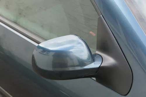 VW Golf 4 Bora elektrischer Spiegel vorne rechts Außenspiegel grün LC6X Glas (183869)