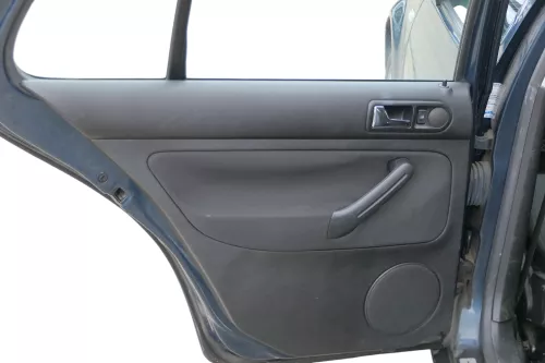 1x VW Golf 4 1J Limousine Türverkleidung Verkleidung Tür hinten links schwarz (183875)