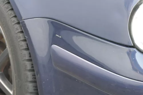 VW Golf 4 1J Stoßstange vorne Stoßfänger vorn blau LA5G (183891)
