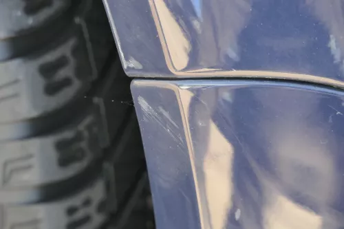 VW Golf 4 Bora Kombi Stoßstange hinten Heckstoßstange Stoßfänger blau LA5G (183899)