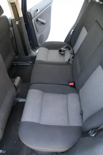 Golf 4 Bora Variant Kombi Sitz Rückbank Rücksitzbank hinten Sitze schwarz