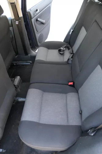 Golf 4 Bora Variant Kombi Sitz Rückbank Rücksitzbank hinten Sitze schwarz