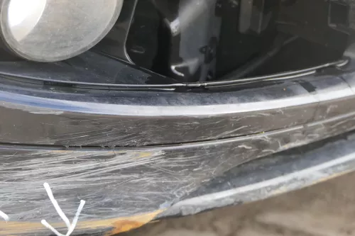 VW Golf 5 1K V Stoßstange vorne Frontoßstange Stoßfänger GTI GT schwarz L041 TD (184027)