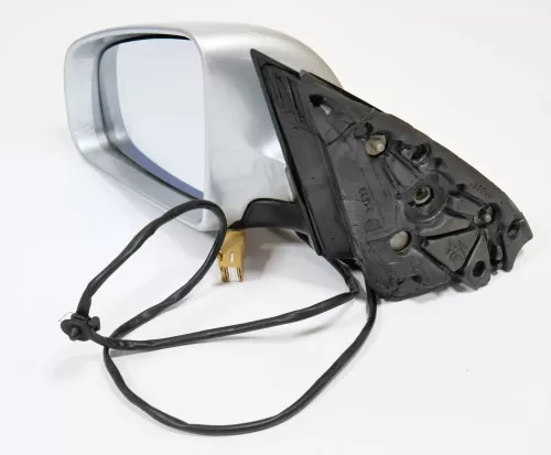 Audi A4 B6 8E B7 Spiegel Außenspiegel links elektrisch verstellbar silber LY7W (184050)