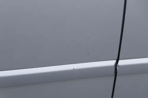 Audi A4 B6 8E nur Türblatt Tür hinten rechts silber LY7W Kombi+Limo    (184052)