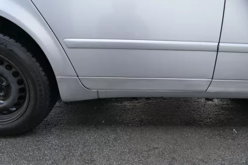 Audi A4 B6 8E nur Türblatt Tür hinten rechts silber LY7W Kombi+Limo    (184052)