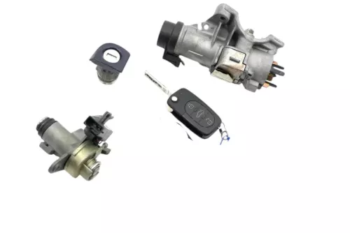 Audi A4 B6 8E Schloßsystem Türschloß +1x Schlüssel Schloß Tü Zündschloß Heckschl