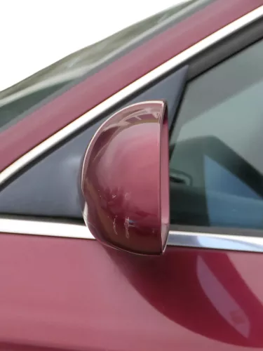 Audi A6 4B Spiegel Außenspiegel links elektrisch rot LZ3L + GLAS (184094)