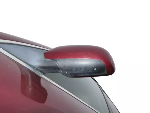 Audi A6 4B Spiegel Außenspiegel links elektrisch rot LZ3L + GLAS (184094)