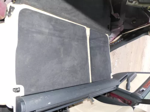 A6 4B Kombi Avant Rückbank Rücksitzbank Sitz Rücksitz Leder vanille gelb perlnap (184109)