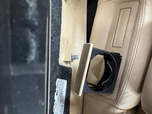 1x A6 4B Becherhalter Dosenhalter Getränkehalter hinten 4B0885955 vanille gelb