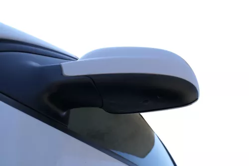 VW Lupo Arosa elektrischer Spiegel Außenspiegel links weiß LB9A (184166)