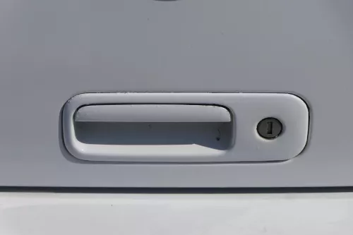 Polo 6N Golf 4 6N2 Lupo Griff Heckkklappe Heckklappengriff weiß LB9A Öffner