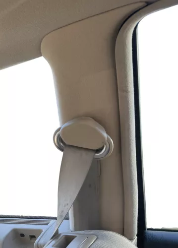 Golf 4 1J C-Säulen Verkleidung rechts+link Abdeckung Airbag 4-Türer beige besch 